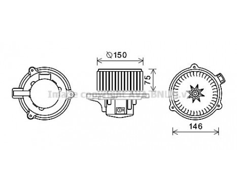 spisfläkt KA8241 Ava Quality Cooling, bild 2