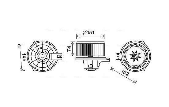 spisfläkt KA8252 Ava Quality Cooling