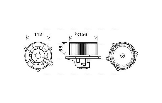 spisfläkt KA8254 Ava Quality Cooling