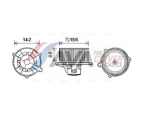 spisfläkt KA8254 Ava Quality Cooling