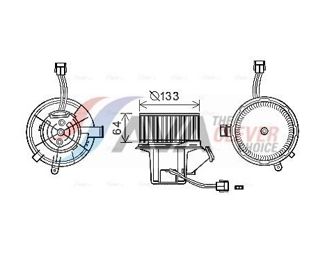 spisfläkt MS8640 Ava Quality Cooling