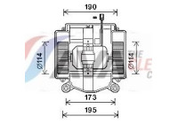 spisfläkt MS8669 Ava Quality Cooling