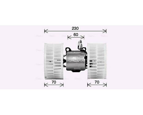 spisfläkt MS8774 Ava Quality Cooling