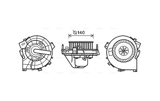 spisfläkt OL8609 Ava Quality Cooling