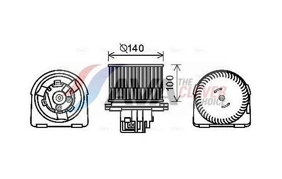 spisfläkt OL8617 Ava Quality Cooling