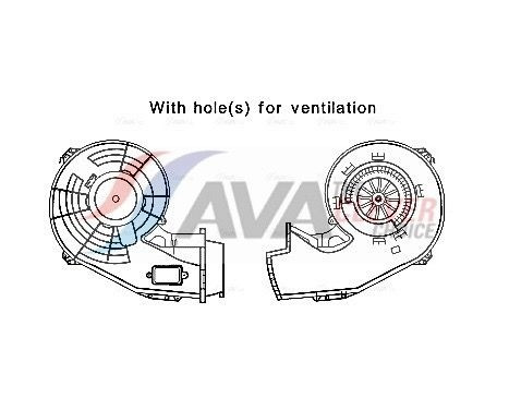 spisfläkt OL8642 Ava Quality Cooling