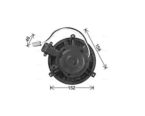 spisfläkt OL8723 Ava Quality Cooling