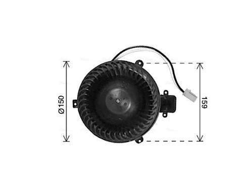 spisfläkt OL8723 Ava Quality Cooling, bild 2