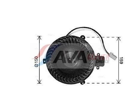 spisfläkt OL8723 Ava Quality Cooling