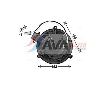 spisfläkt OL8723 Ava Quality Cooling, bild 3