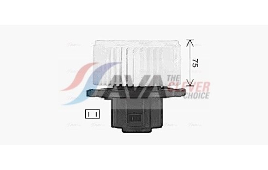 spisfläkt OL8728 Ava Quality Cooling, bild 2