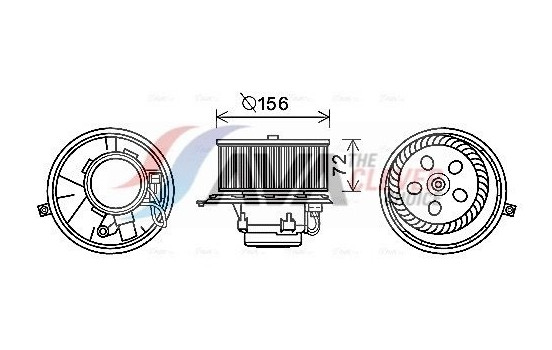 spisfläkt RT8578 Ava Quality Cooling