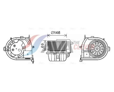 spisfläkt RT8592 Ava Quality Cooling