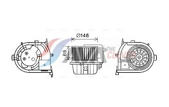 spisfläkt RT8592 Ava Quality Cooling