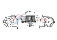 spisfläkt RT8617 Ava Quality Cooling