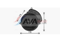 spisfläkt RT8672 Ava Quality Cooling