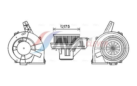 spisfläkt ST8045 Ava Quality Cooling