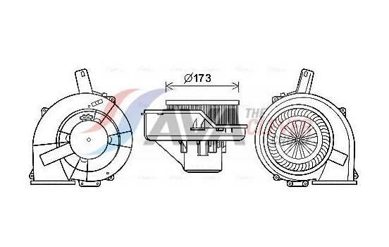 spisfläkt ST8047 Ava Quality Cooling