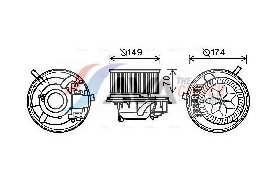 spisfläkt VN8341 Ava Quality Cooling, bild 3