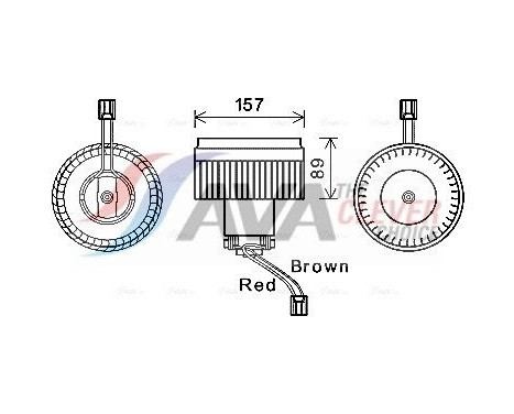 spisfläkt VO8176 Ava Quality Cooling