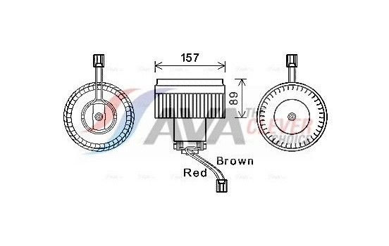 spisfläkt VO8176 Ava Quality Cooling