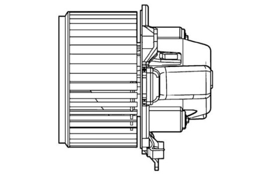 Värmefläkt AB 108 000P Mahle, bild 3
