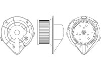 Värmefläkt AB 172 000S Mahle