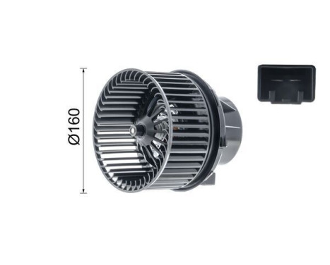 Värmefläkt AB 241 000P Mahle, bild 10