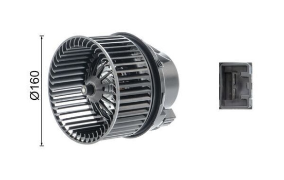 Värmefläkt AB 243 000P Mahle, bild 11