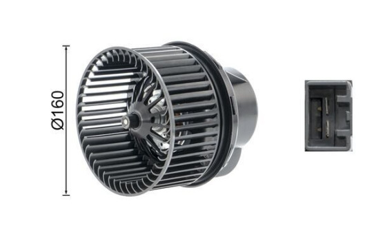 Värmefläkt AB 244 000P Mahle, bild 12