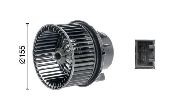 Värmefläkt AB 247 000P Mahle, bild 10