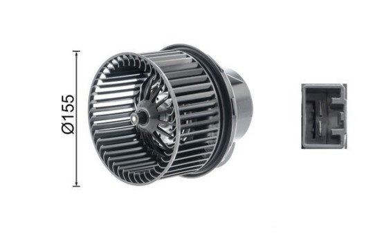 Värmefläkt AB 248 000P Mahle, bild 11
