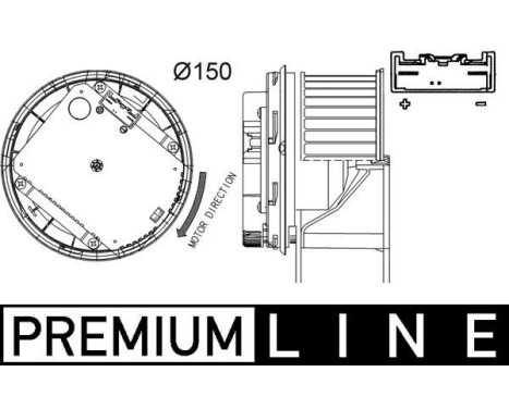 Värmefläkt AB 263 000P Mahle