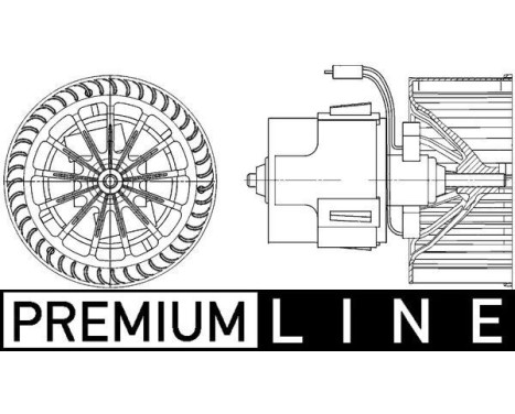 Värmefläkt AB 30 000P Mahle
