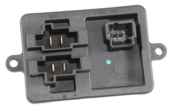 Motstånd, innerfläkt, bild 2