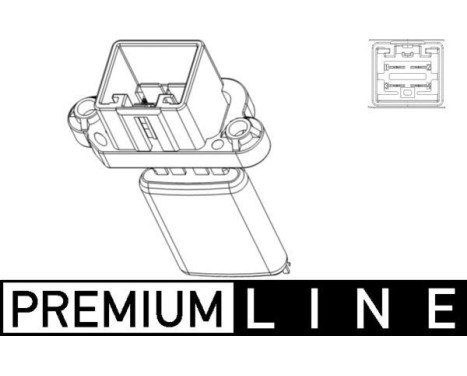 Motstånd, kupefläkt BEHR *** PREMIUM LINE ***