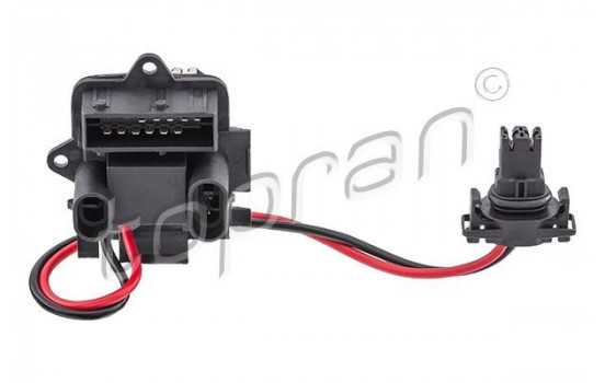 Motstånd, kupefläkt