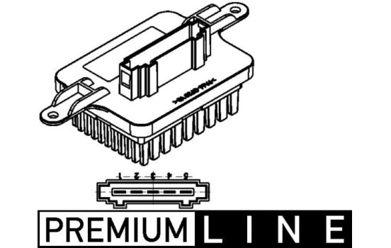 Reglage, kupéfläkt BEHR *** PREMIUM LINE ***, bild 2
