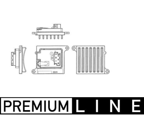 Reglage, kupéfläkt BEHR *** PREMIUM LINE ***, bild 2