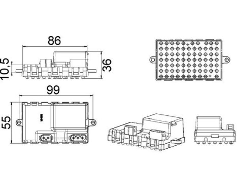 Reglage, kupéfläkt BEHR *** PREMIUM LINE ***