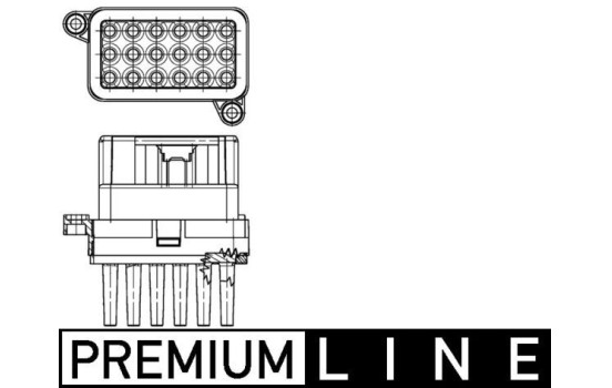 Reglage, kupéfläkt BEHR *** PREMIUM LINE ***, bild 2