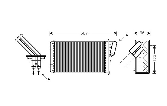 HEATER RADIATOR ARD