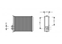 HEATER RADIATOR ARD