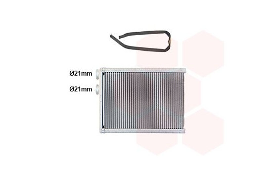 Värmare radiator, innervärme