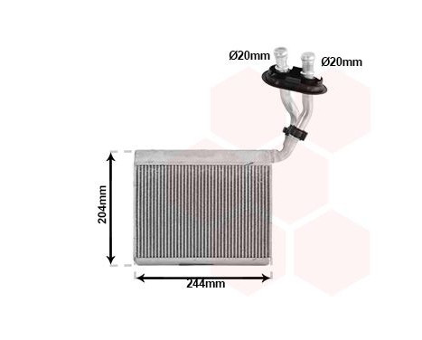 Värmare radiator, innervärme