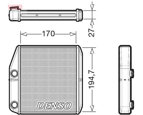 Värmare radiator, innervärme