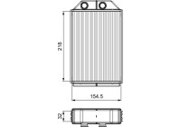 Värmare radiator, innervärme