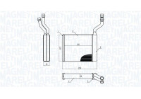 Värmare radiator, innervärme