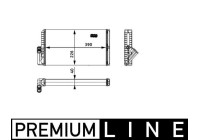 Värmeväxlare, kupévärmare BEHR *** PREMIUM LINE ***