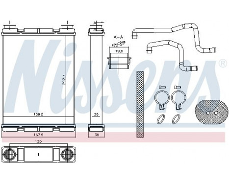 Värmeväxlare, kupévärmare